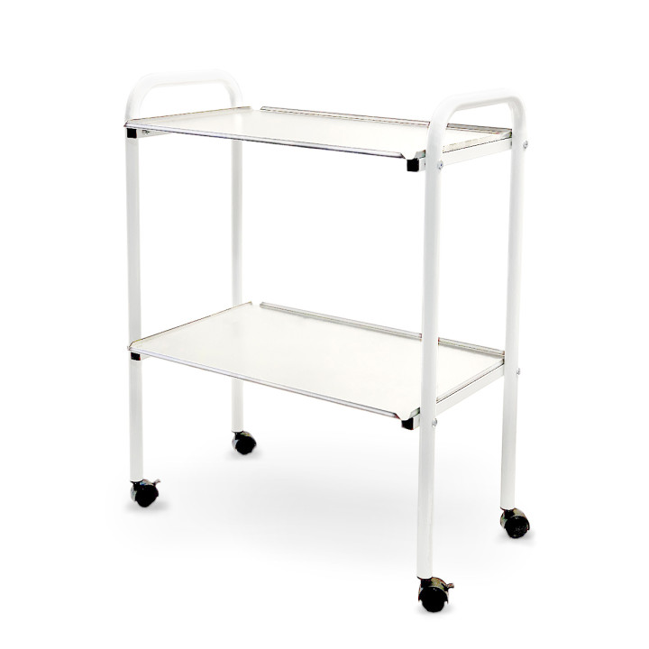 Столик інструментальний мобільний ( 2 полиці мет.)