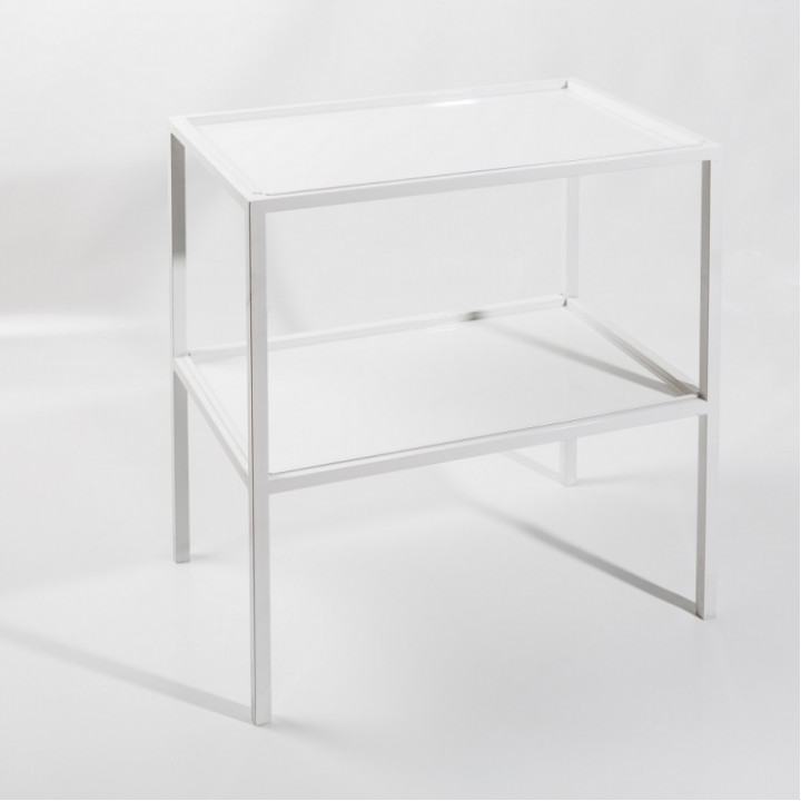 Столик інструментальний з 2-ма полицями